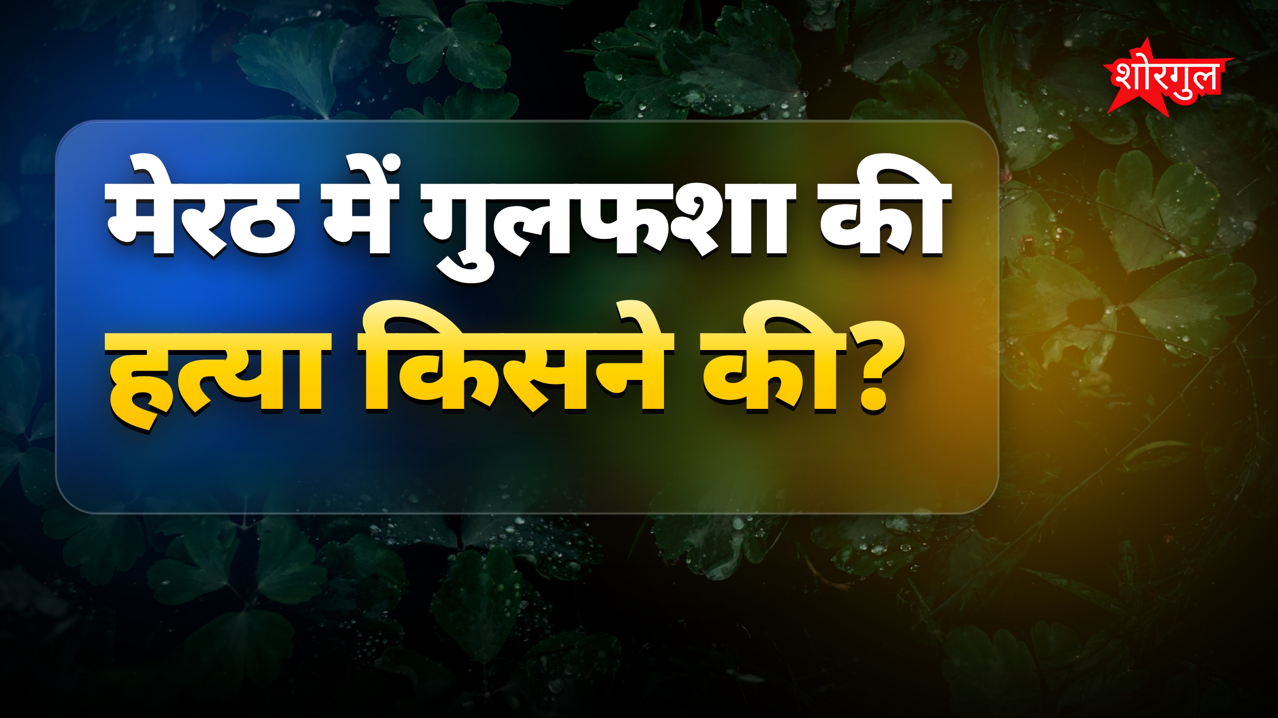 मेरठ में प्रेमी ने प्रेमिका की हत्या, रिश्तों का बड़ा खुलासा