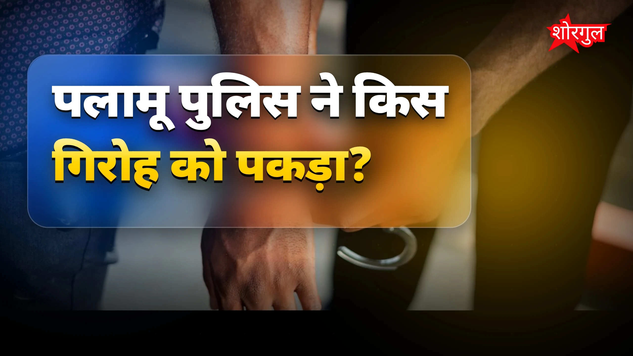 पलामू पुलिस ने बिहार के जेवर ठग गिरोह को किया गिरफ्तार